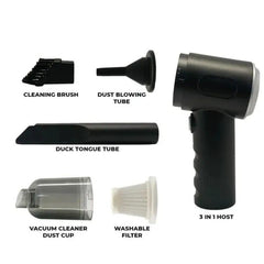 3 In 1 Portable Car Vacuum Cleaner and blower