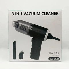 3 In 1 Portable Car Vacuum Cleaner and blower
