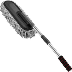 Telescopic Microfiber Car Duster With Long Handle